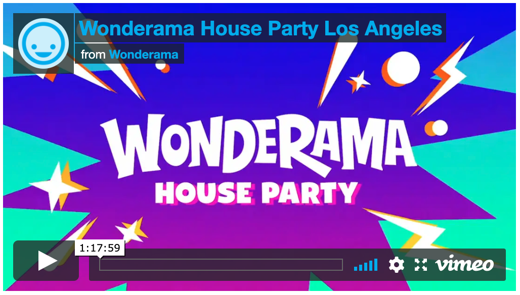 Friday Night Census House Party Los Angeles Wonderama